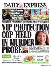 Daily Express () Newspaper Front Page for 11 March 2021