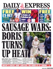 Daily Express () Newspaper Front Page for 12 June 2021