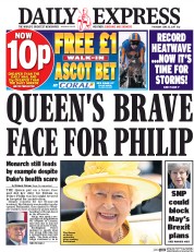 Daily Express () Newspaper Front Page for 22 June 2017