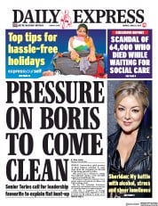Daily Express () Newspaper Front Page for 24 June 2019