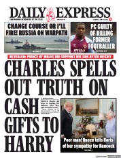 Daily Express () Newspaper Front Page for 24 June 2021
