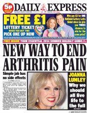 Daily Express () Newspaper Front Page for 26 February 2014