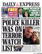 Daily Express () Newspaper Front Page for 26 September 2020