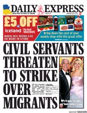 Daily Express () Newspaper Front Page for 31 May 2023