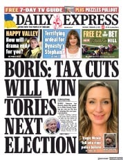 Daily Express () Newspaper Front Page for 4 February 2023