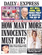 Daily Express () Newspaper Front Page for 4 April 2018