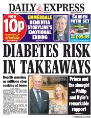 Daily Express () Newspaper Front Page for 5 April 2017