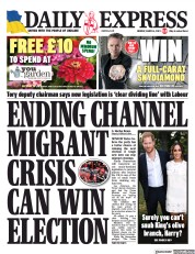 Daily Express () Newspaper Front Page for 6 March 2023