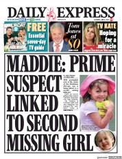 Daily Express () Newspaper Front Page for 6 June 2020
