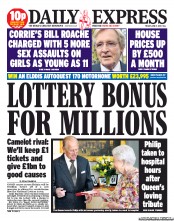 Daily Express () Newspaper Front Page for 7 June 2013