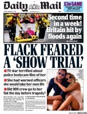 Daily Mail () Newspaper Front Page for 17 February 2020
