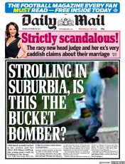 Daily Mail () Newspaper Front Page for 18 September 2017
