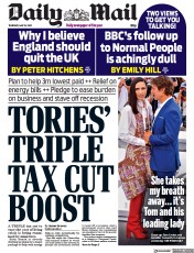 Daily Mail () Newspaper Front Page for 19 May 2022