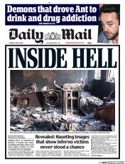 Daily Mail () Newspaper Front Page for 19 June 2017