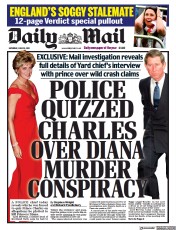 Daily Mail () Newspaper Front Page for 19 June 2021
