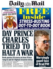 Daily Mail () Newspaper Front Page for 1 April 2017