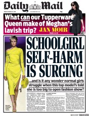 Daily Mail () Newspaper Front Page for 22 February 2019