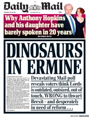 Daily Mail () Newspaper Front Page for 23 May 2018