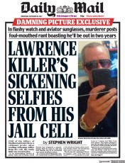 Daily Mail () Newspaper Front Page for 28 September 2022