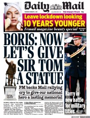 Daily Mail () Newspaper Front Page for 4 February 2021