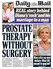 Daily Mail () Newspaper Front Page for 8 March 2017