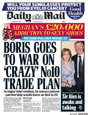 Daily Mail () Newspaper Front Page for 8 May 2018