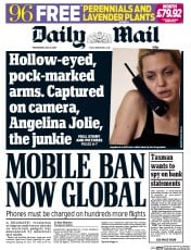 Daily Mail () Newspaper Front Page for 9 July 2014