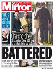 Daily Mirror () Newspaper Front Page for 10 February 2020