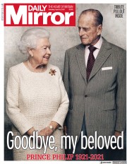 Daily Mirror () Newspaper Front Page for 10 April 2021