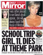 Daily Mirror () Newspaper Front Page for 10 May 2017