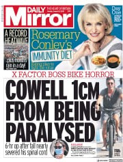 Daily Mirror () Newspaper Front Page for 10 August 2020