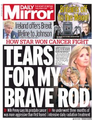 Daily Mirror () Newspaper Front Page for 11 October 2019