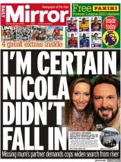 Daily Mirror () Newspaper Front Page for 11 February 2023