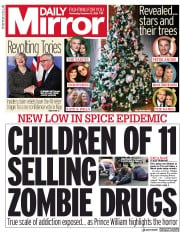 Daily Mirror () Newspaper Front Page for 12 December 2018