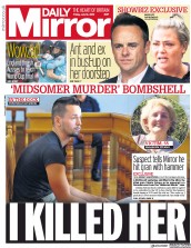 Daily Mirror () Newspaper Front Page for 12 July 2019