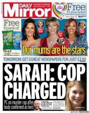 Daily Mirror () Newspaper Front Page for 13 March 2021