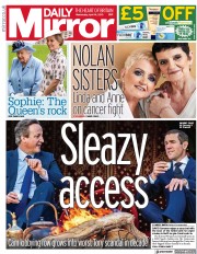 Daily Mirror () Newspaper Front Page for 14 April 2021