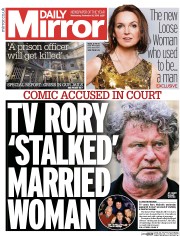 Daily Mirror () Newspaper Front Page for 16 November 2016