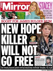 Daily Mirror () Newspaper Front Page for 16 January 2023
