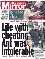 Daily Mirror () Newspaper Front Page for 17 October 2018
