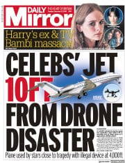 Daily Mirror () Newspaper Front Page for 17 December 2019