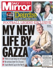 Daily Mirror () Newspaper Front Page for 18 January 2020