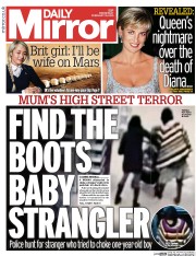 Daily Mirror () Newspaper Front Page for 18 February 2015