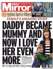 Daily Mirror () Newspaper Front Page for 18 April 2015