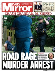 Daily Mirror () Newspaper Front Page for 18 July 2015