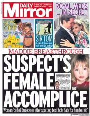 Daily Mirror () Newspaper Front Page for 18 July 2020