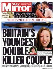 Daily Mirror () Newspaper Front Page for 19 October 2016