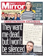 Daily Mirror () Newspaper Front Page for 1 May 2019
