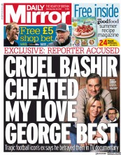 Daily Mirror () Newspaper Front Page for 22 May 2021