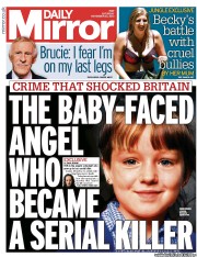Daily Mirror () Newspaper Front Page for 23 November 2013